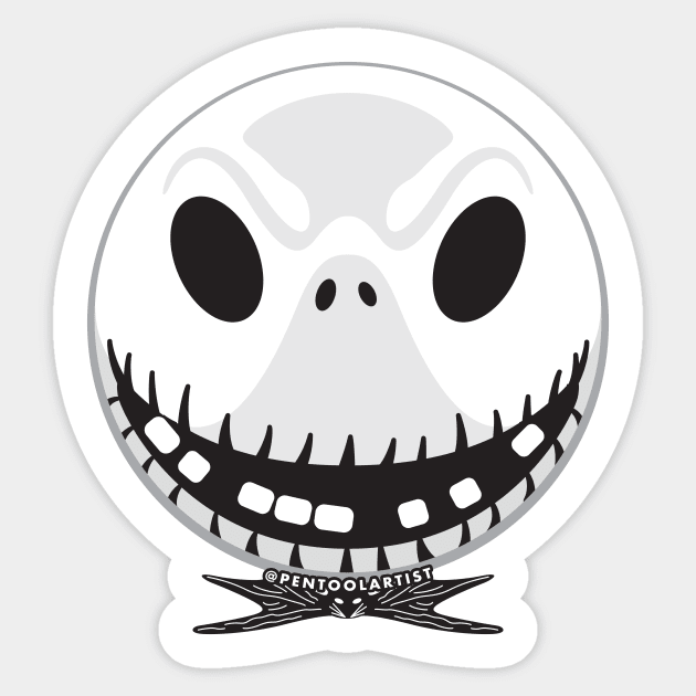 Cute Little Jack Sticker by pentoolarts